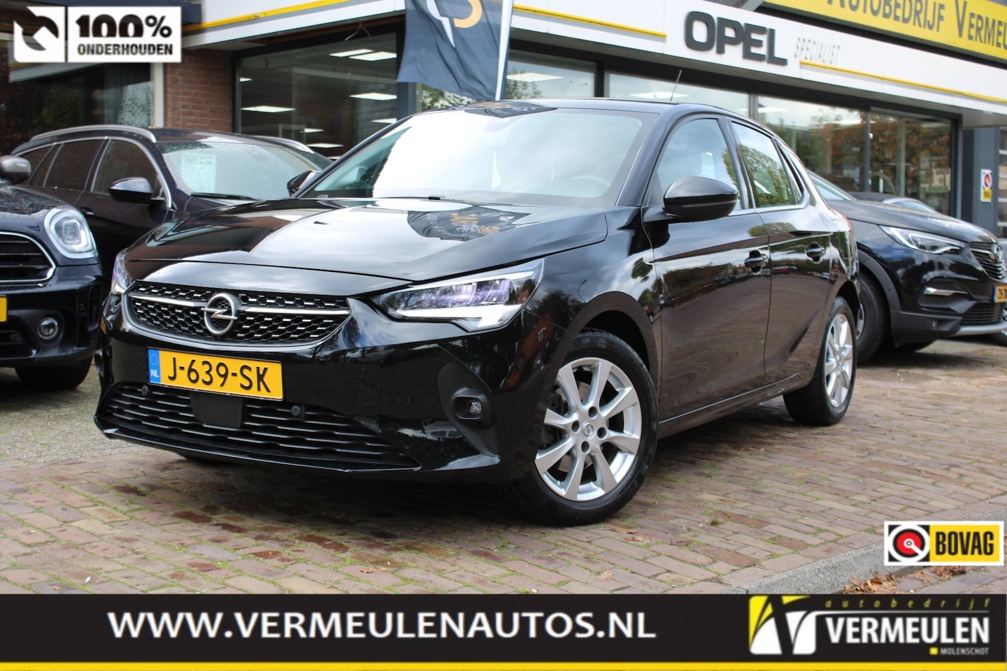 Opel Corsa - 1.2 Turbo 100PK Elegance + 16''/ Airco/ Cruise/ Winterpakket/ Camera/ Full-LED/ Virtual/ N - AutoWereld.nl