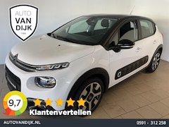 Citroën C3 - 1.2 PureTech S&S Shine AIRCO NAVI CRUISE BLUETOOTH CAMERA VELGEN ELEK RAMEN CENT VERG ZEER