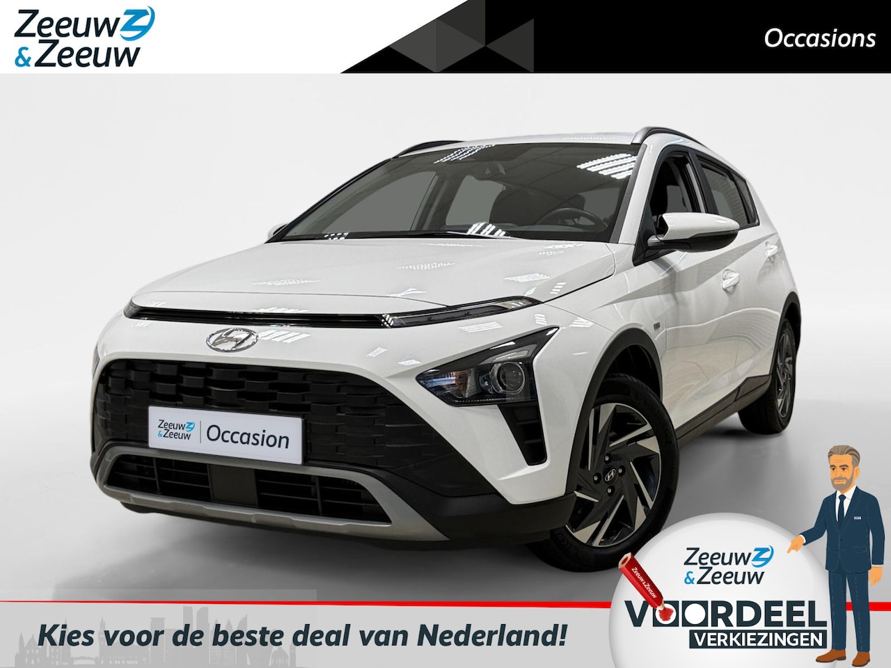 Hyundai Bayon - 1.0 TURBO COMFORT SMART | AUTOMAAT | 1e EIGENAAR | NL-AUTO | NAVI | CRUISE CONTROL | - AutoWereld.nl