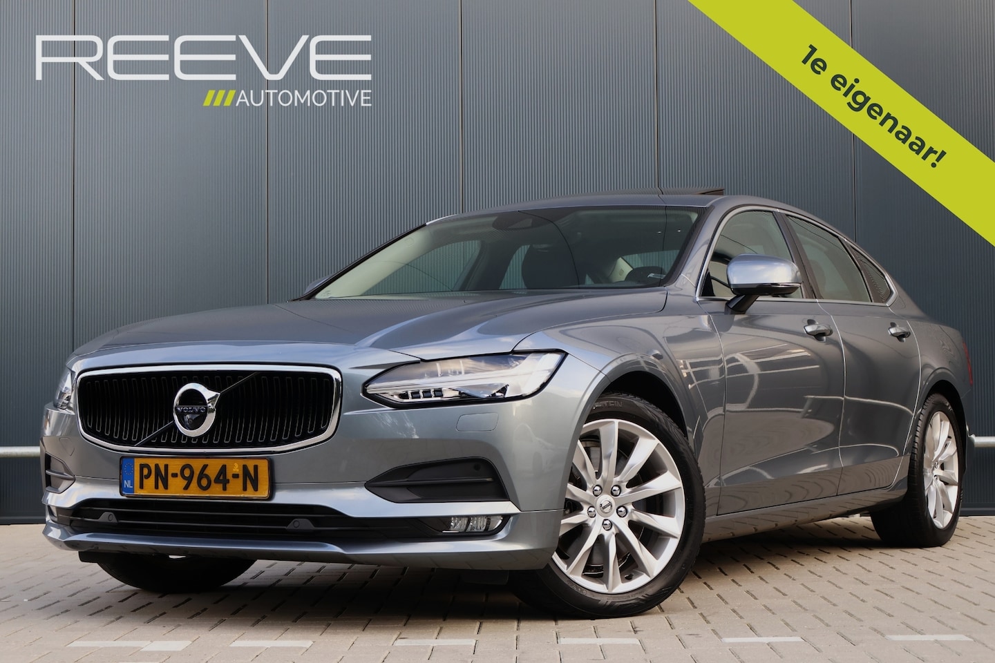 Volvo S90 - 2.0 T5 Momentum Automaat 255pk | 1e eigenaar! |  Leer | Schuifdak | 360 Camera | HUD | Pil - AutoWereld.nl