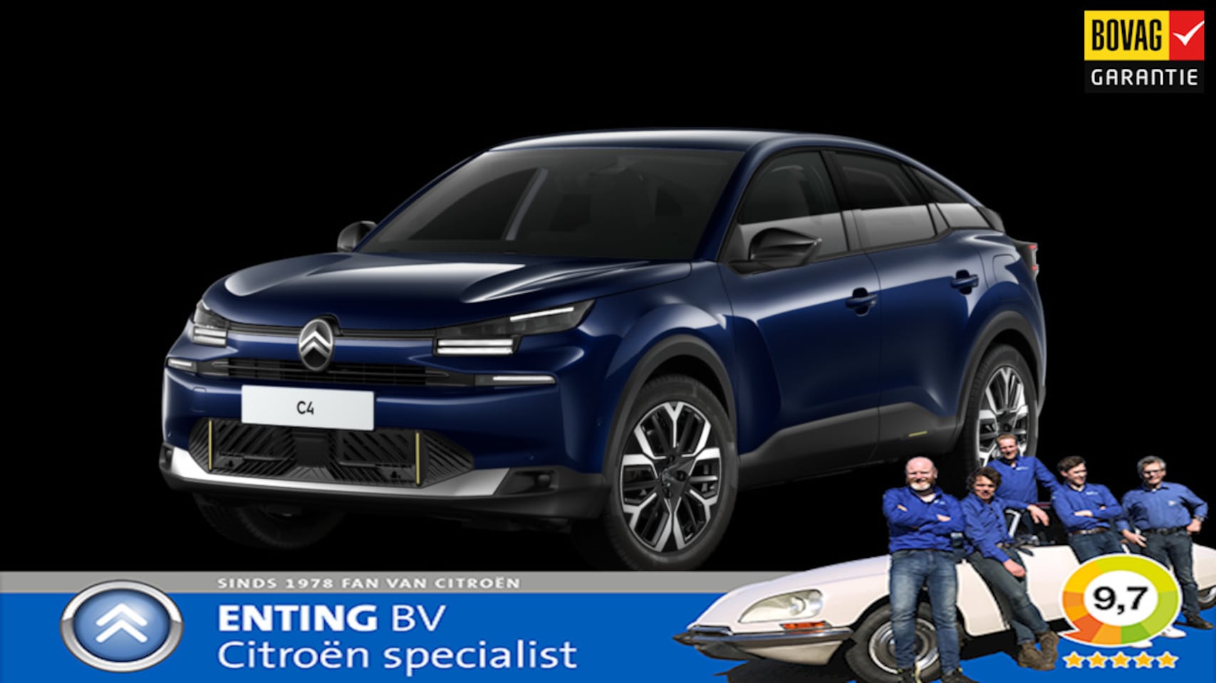 Citroën C4 - 1.2 Hybrid 145PK MAX E-DCS-6 ADAPT CRUISE+WINTER EN ALCANTARA PACK - AutoWereld.nl