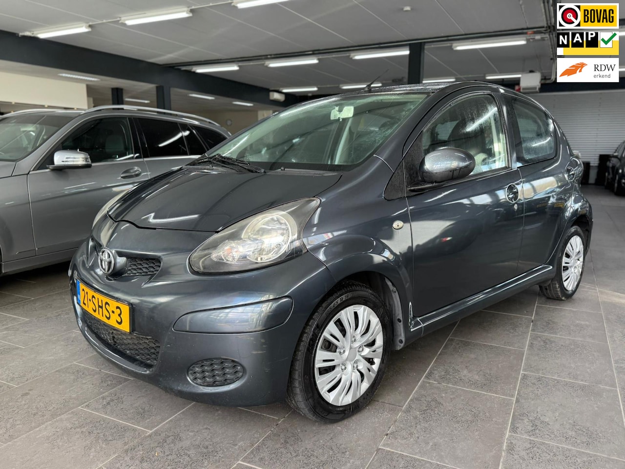 Toyota Aygo - 1.0-12V Comfort Navigator navigatie airconditioning elektrische pakket Bluetooth - AutoWereld.nl