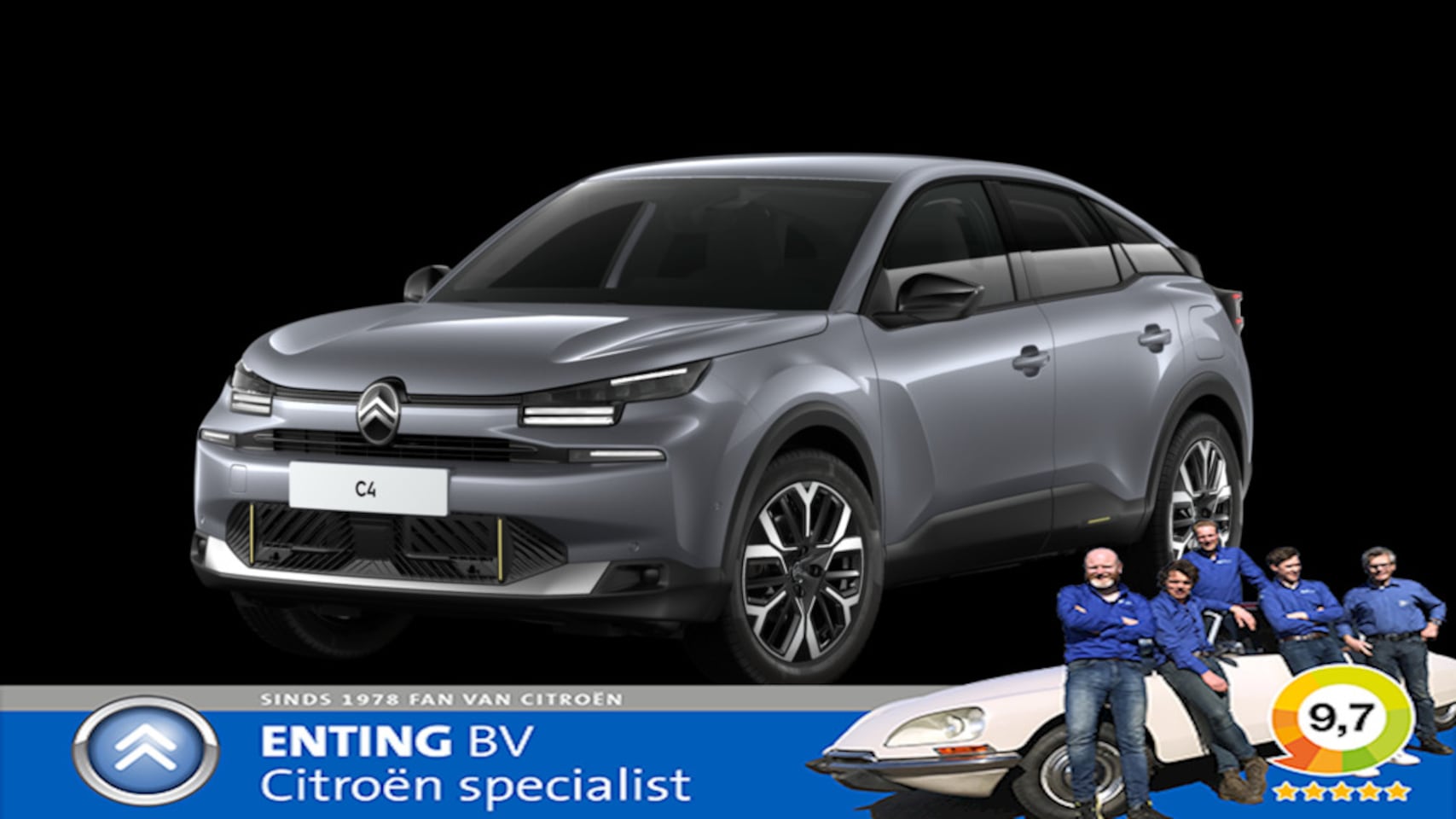 Citroën C4 - 1.2 Hybrid 145pk MAX E-DCS-6 ADAPT CRUISE+WINTER EN ALCANTARA PACK - AutoWereld.nl