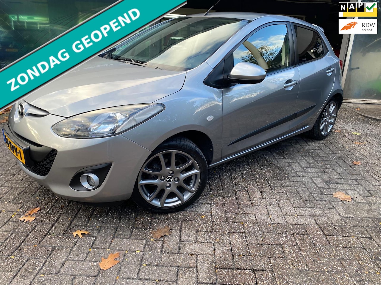 Mazda 2 - 1.3 BIFUEL Navigator GT | 12MND GARANTIE | ANDROID/NAVI | AIRCO | LMV | - AutoWereld.nl