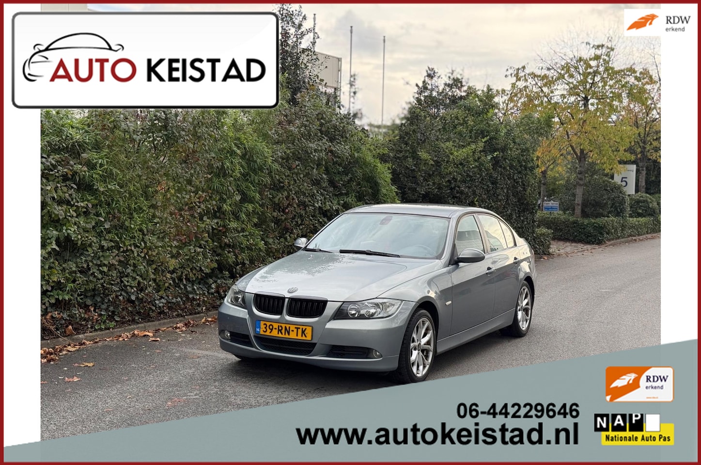BMW 3-serie - 320i 6-BAK CARPLAY/CLIMA/CRUISE! NETTE STAAT! - AutoWereld.nl
