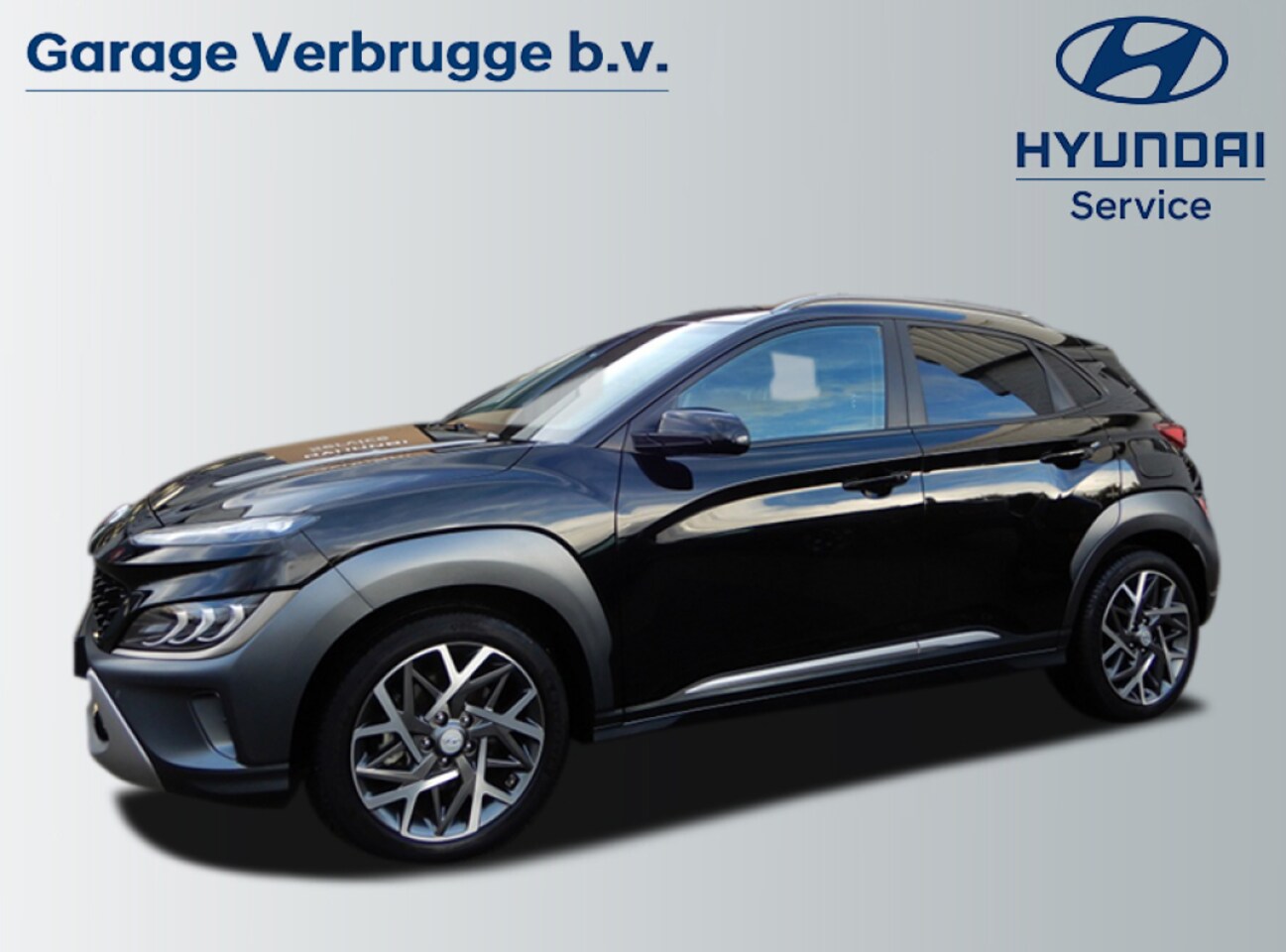 Hyundai Kona - 1.6 GDI HEV Premium | Leder | Navigatie | Stoel verwarming | Com - AutoWereld.nl