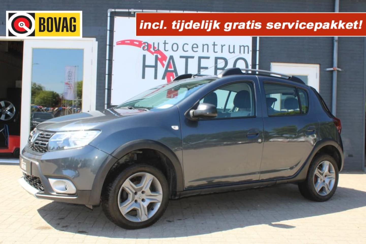 Dacia Sandero Stepway - 0.9 TCE Stepway Airco Cruise Cross  LM 17 Mooi - AutoWereld.nl