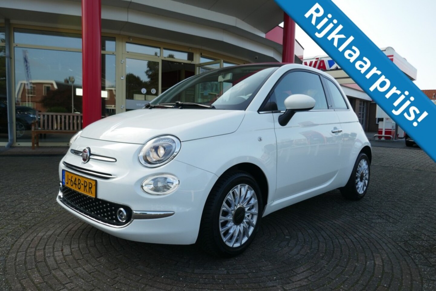 Fiat 500 - 1.0 HYBR. STAR CABRIO/CLIMA/NAVI/CRUISE/PDC - AutoWereld.nl