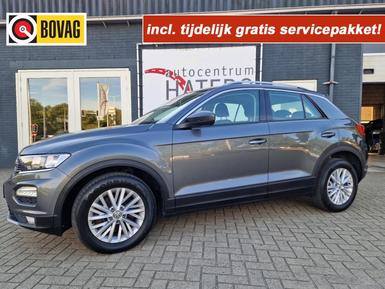 Volkswagen T-Roc - 1.0 TSI STYLE Plus Climate Cruise Apple car play Navigatie 17LM Top! - AutoWereld.nl