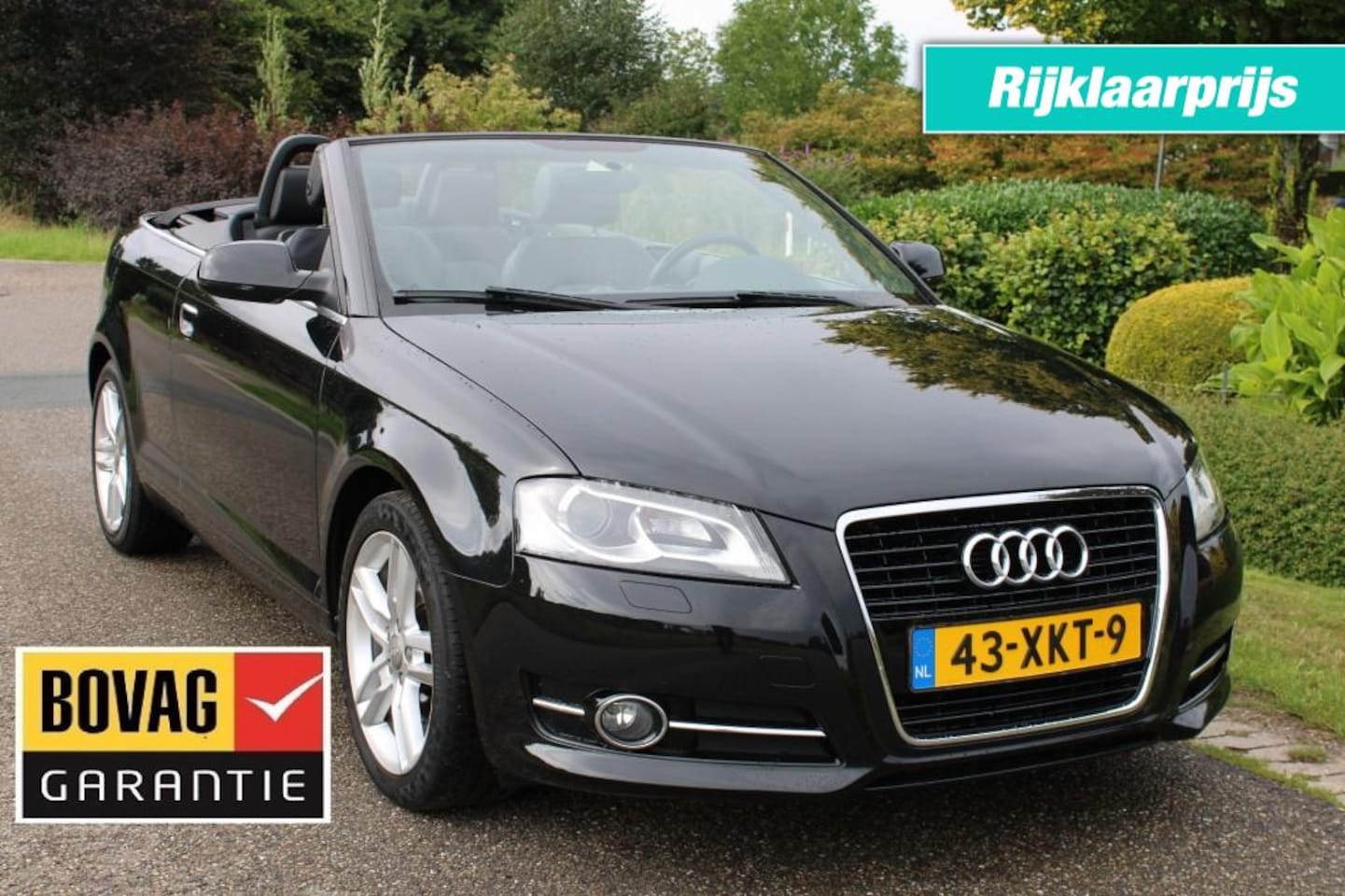 Audi A3 Cabriolet - Cabriolet 1.2TFSI 105pk Ambition Pro/S-line leer/ECC/cruise/PDC/navi - AutoWereld.nl