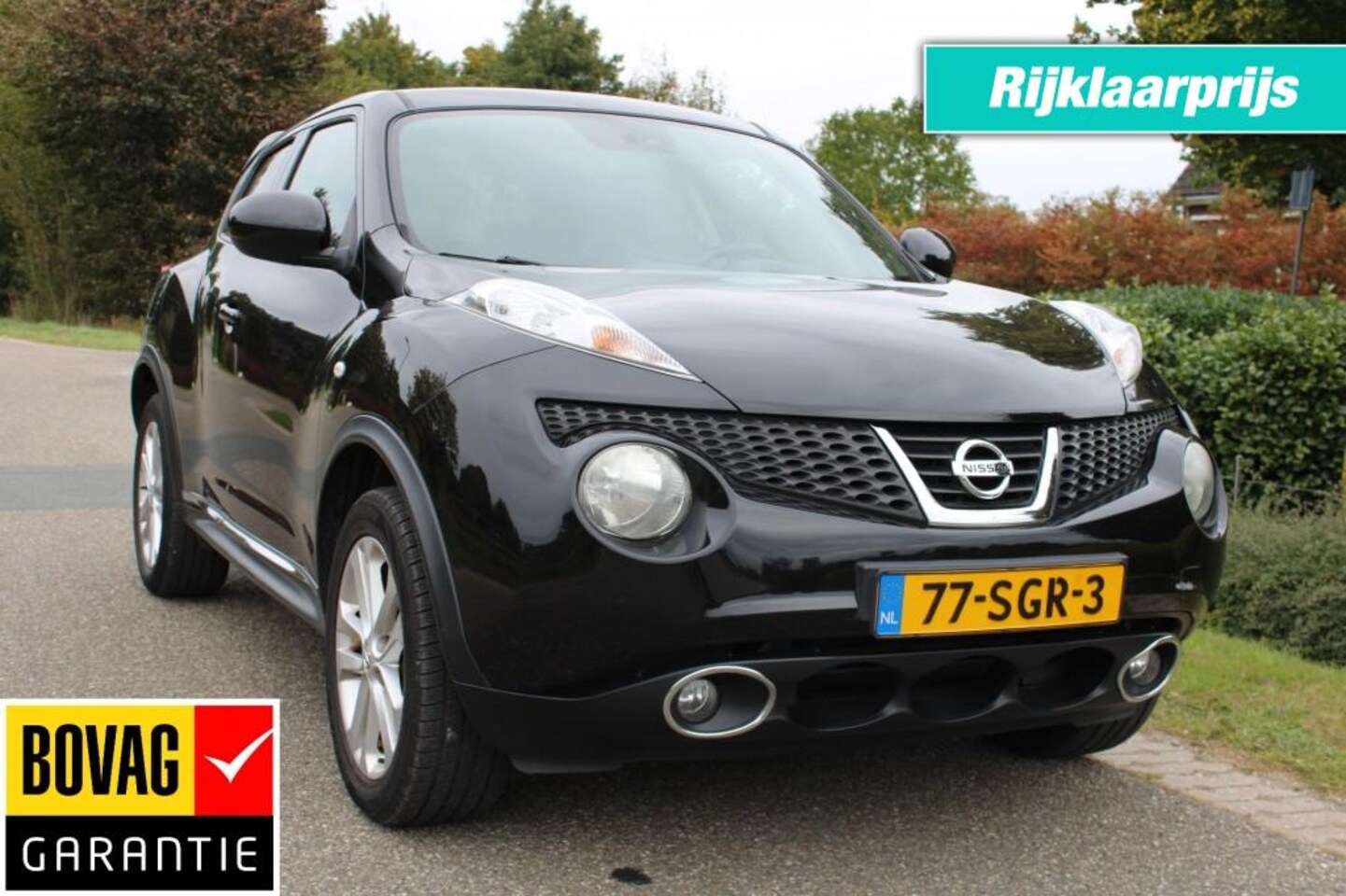 Nissan Juke - 1.6 110pk Acenta ECC/cruise/bluetooth/trekhaak - AutoWereld.nl