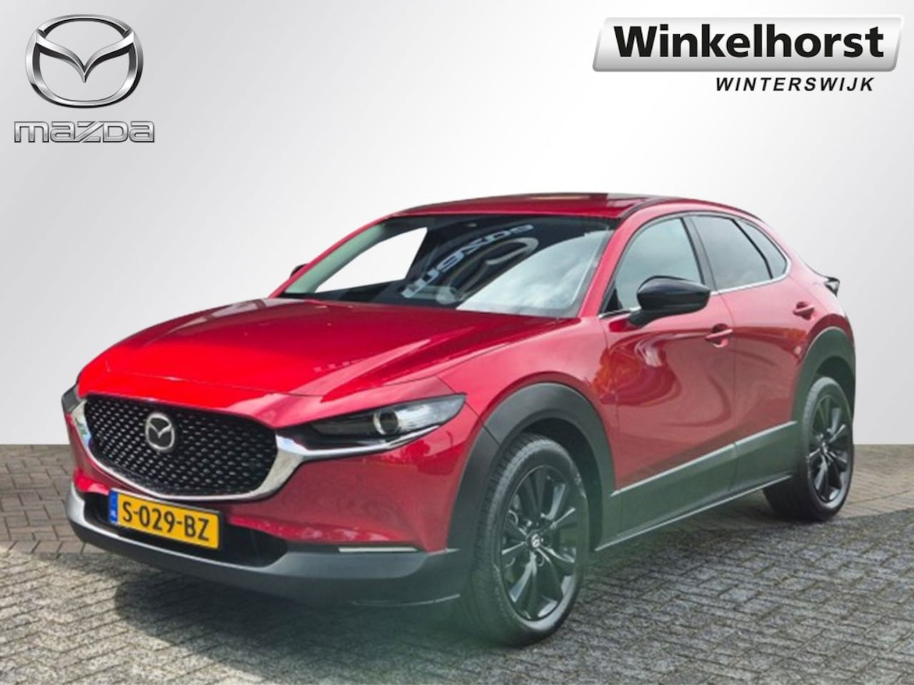 Mazda CX-30 - E-SKYACTIV-X 186 6AT M-HYBRID  HOMURA - AutoWereld.nl