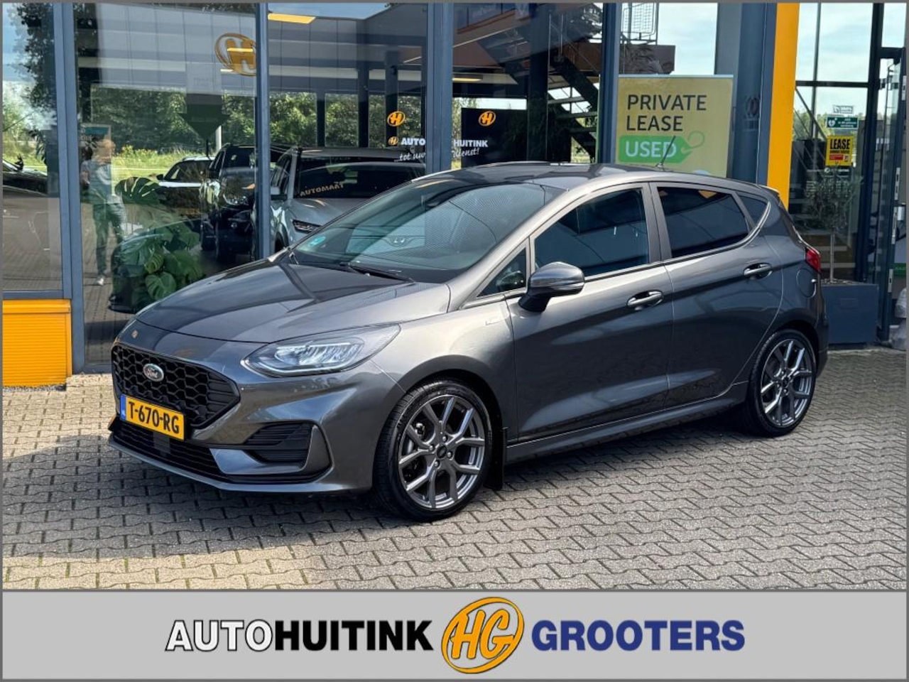 Ford Fiesta - 1.0 EcoBoost Hybride ST-Line X - apple/android auto - sensoren - AutoWereld.nl