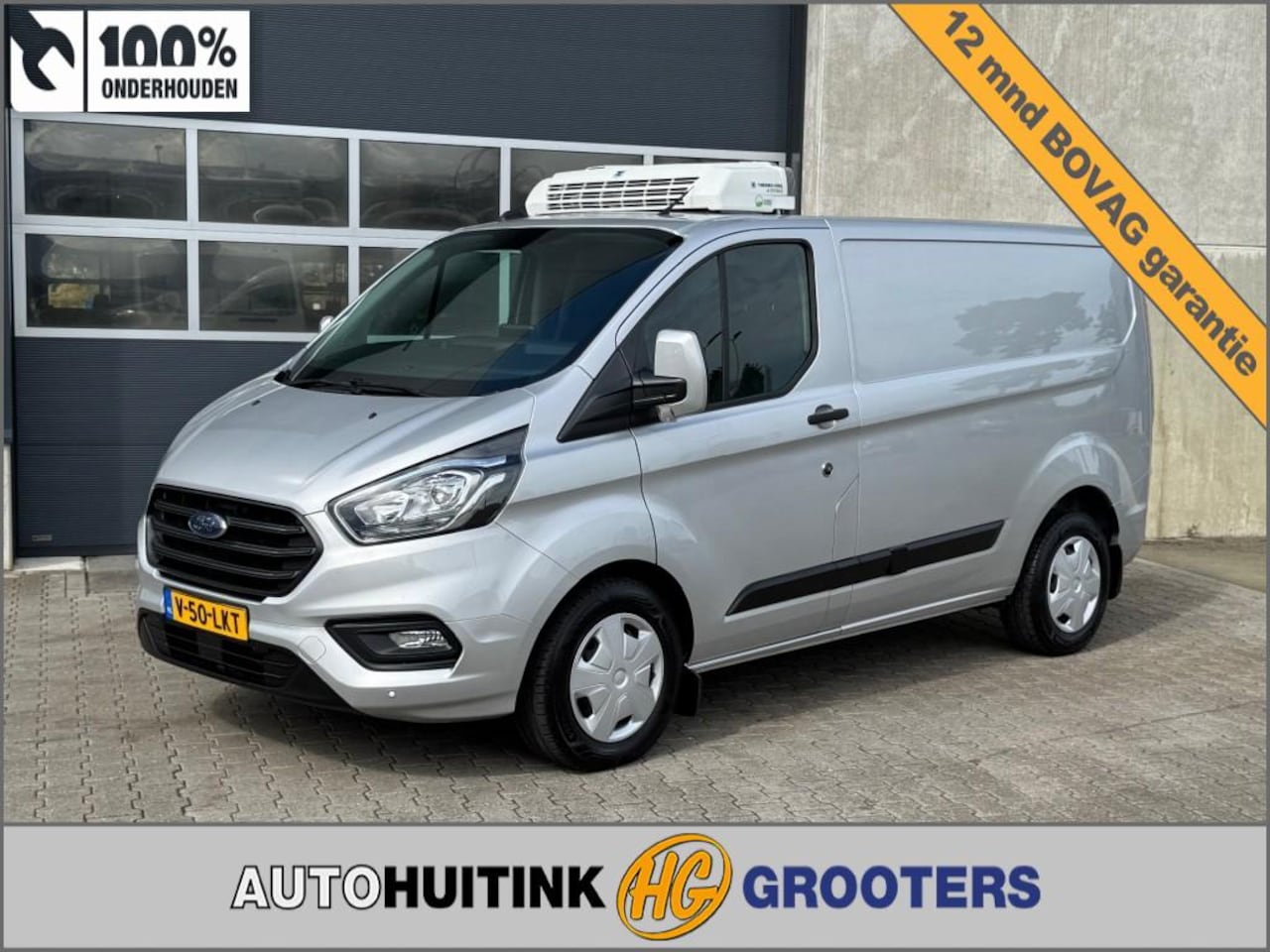 Ford Transit Custom - 300 2.0 TDCI L1H1 - Koelen/vriezen-20/standby-koeling - Thermoking - AutoWereld.nl