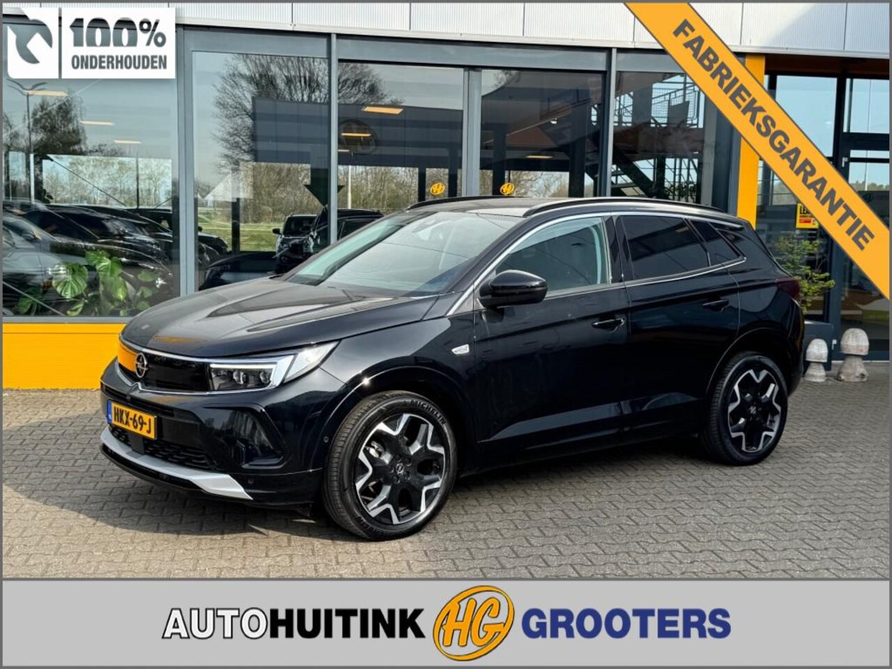Opel Grandland - 1.2 T 130 pk Ultimate - Navi - camera - stoel/stuurver. - AutoWereld.nl