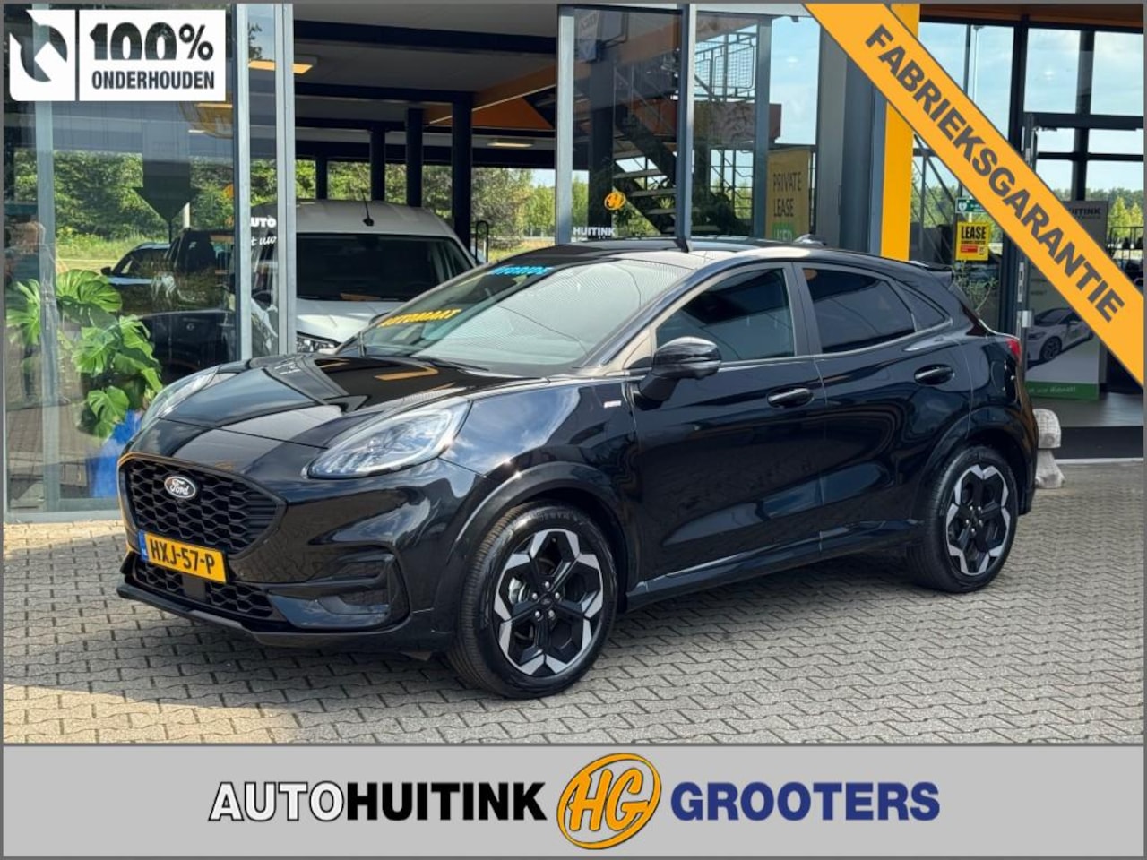 Ford Puma - 1.0 Hybrid ST Line X Nw model! - Pan dak - Navi - 360 camera - AutoWereld.nl