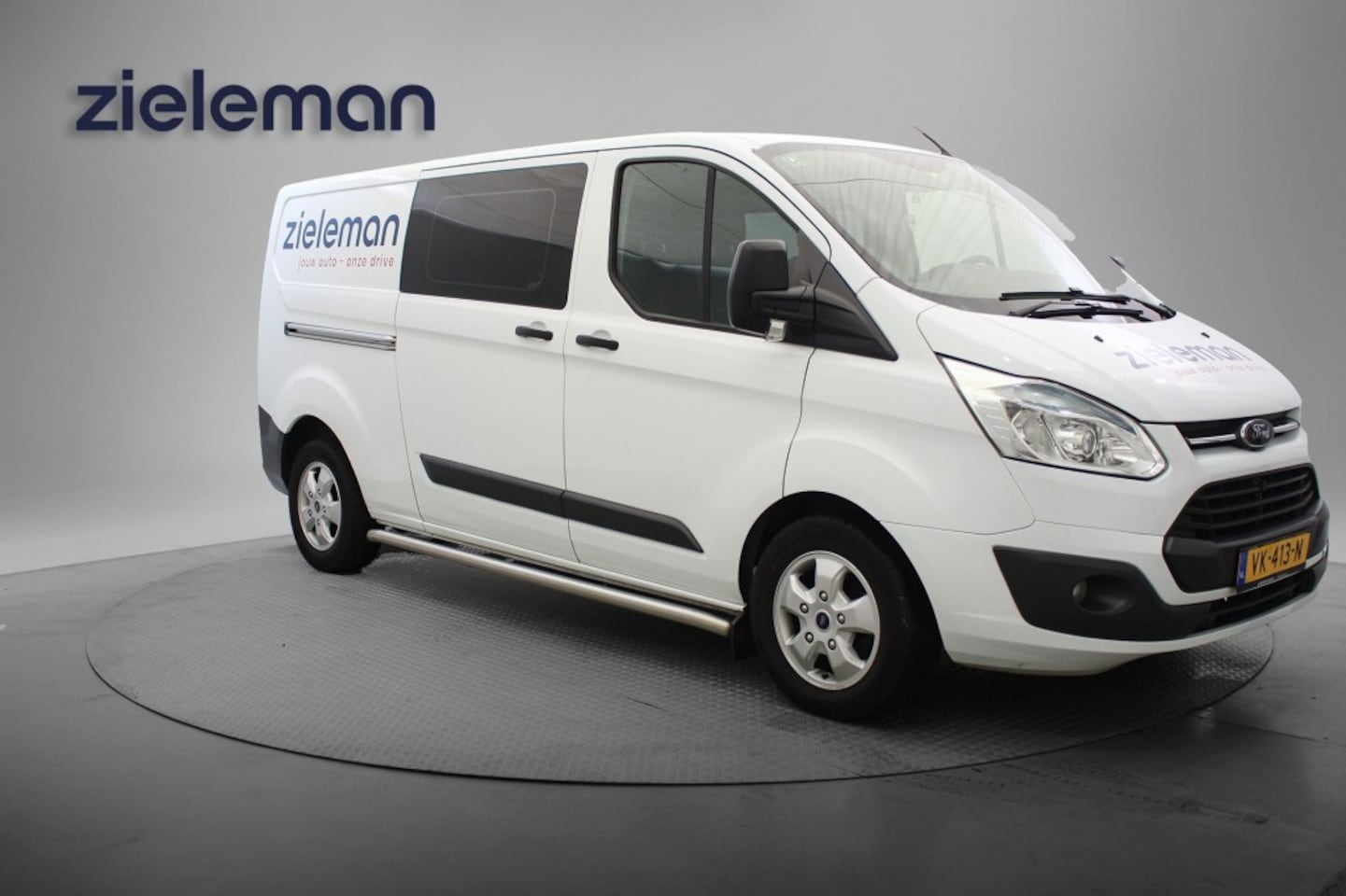 Ford Transit Custom - 290 2.2 TDCI L2H1 Trend DC Dubbele Cabine 6 Persoons - AutoWereld.nl
