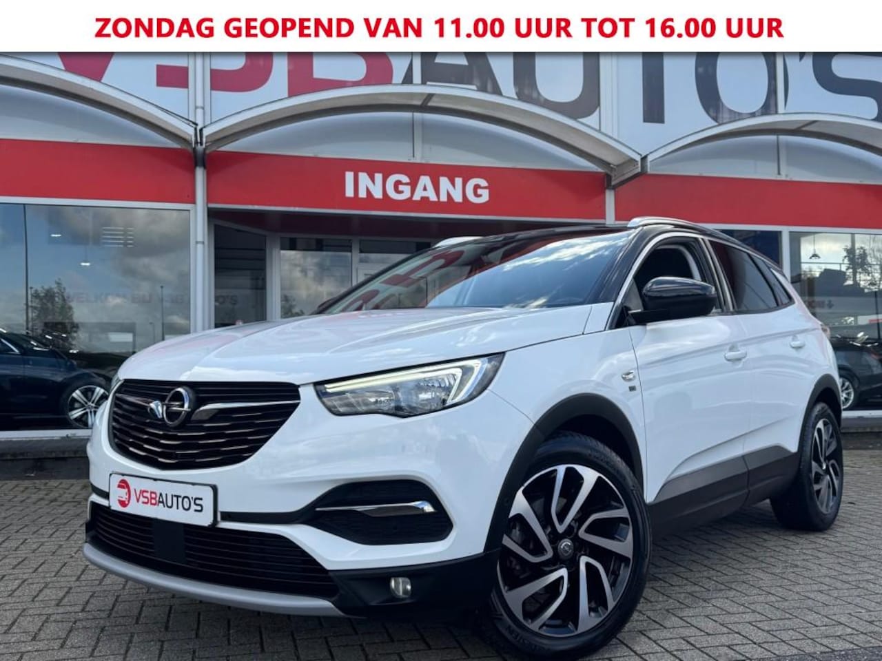 Opel Grandland X - 1.2 TURBO 130PK AUT. 120 EDITION NAVI CAMERA CARPLAY AIRCO - AutoWereld.nl