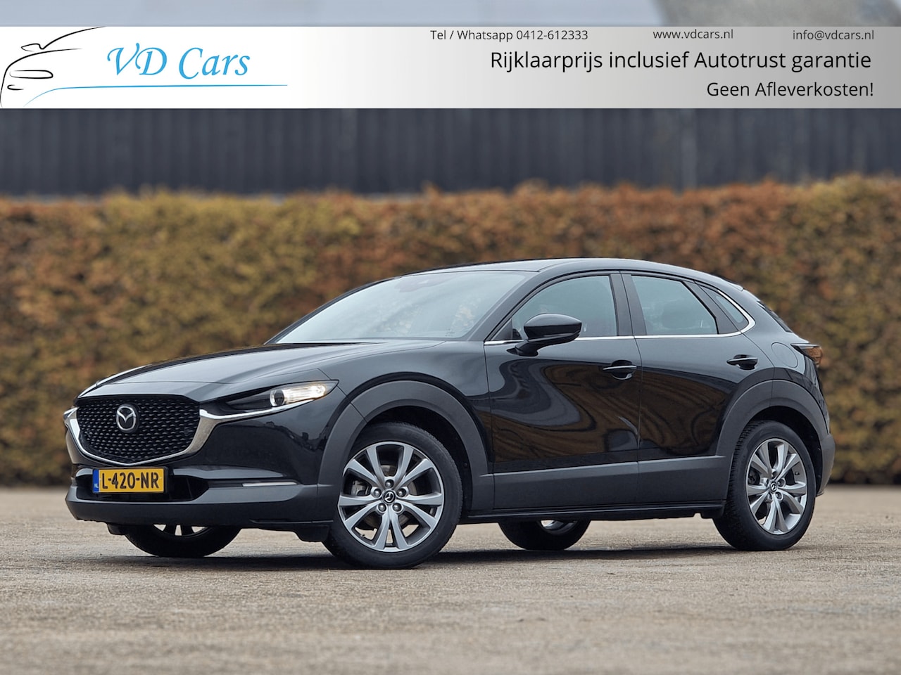 Mazda CX-30 - 2.0 e-SkyActiv-X Comfort AUTOMAAT*Navigatie*Camera*PDC*Climate control*Cruise control - AutoWereld.nl