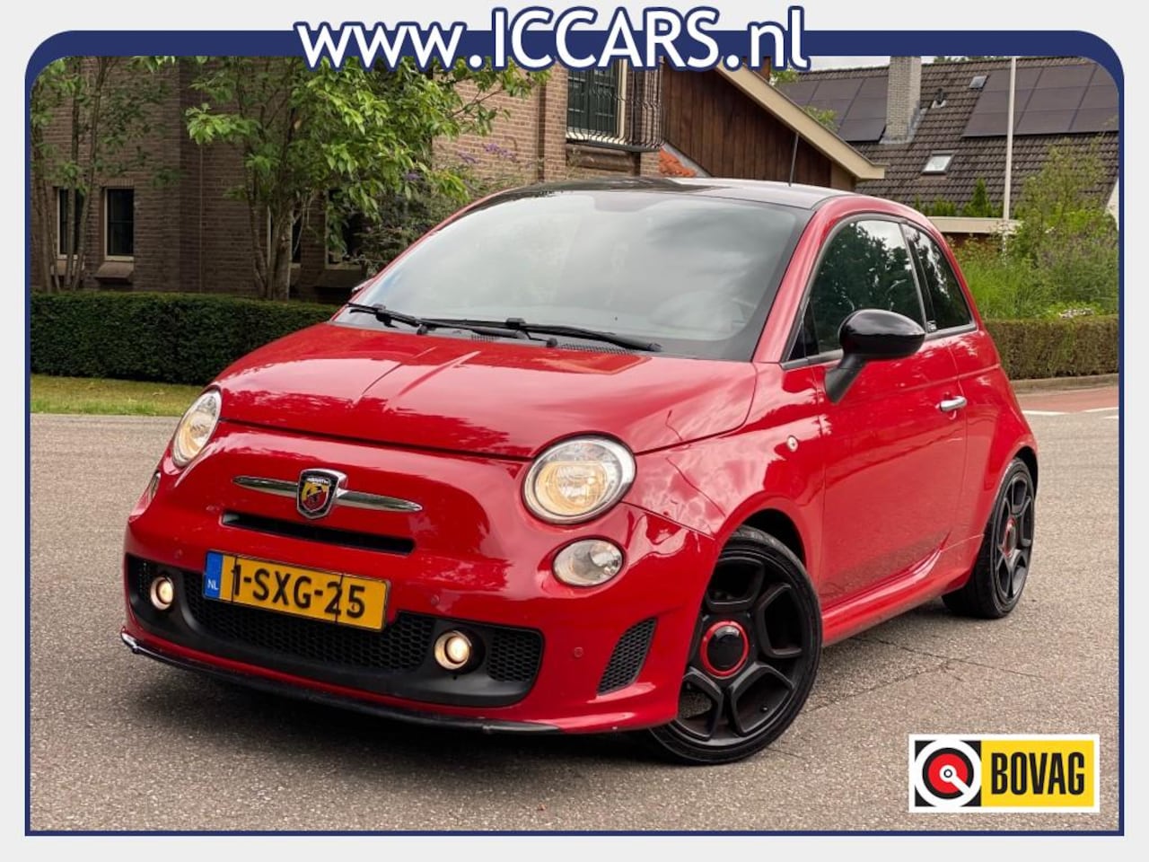 Fiat 500 Abarth - 0.9 TWINAIR Abarth - Kuip stoelen - 2014 !!! - AutoWereld.nl