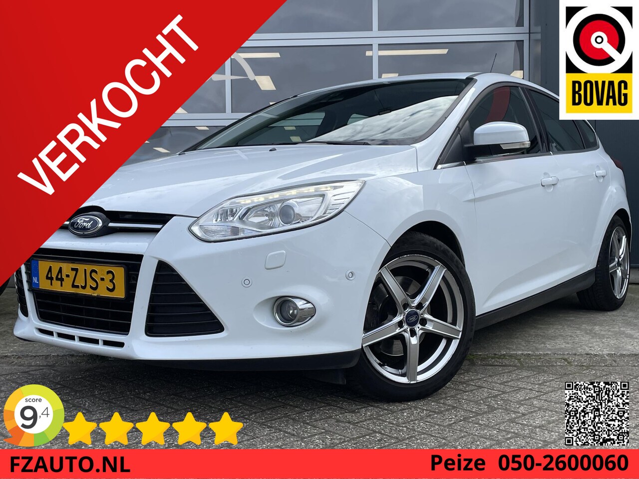 Ford Focus - 1.0 EcoBoost Lease Titanium - Navigatie - Climate Control - Trekhaak - AutoWereld.nl