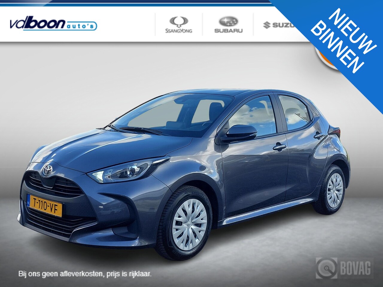 Toyota Yaris - 1.5 VVT-i Active APP. NAVI | NL-auto | rijklaarprijs !! - AutoWereld.nl