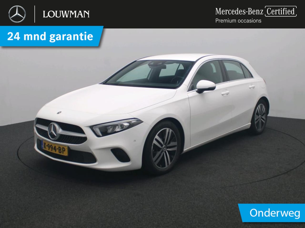 Mercedes-Benz A-klasse - 180 Business Solution Luxury Sfeerverlichting | Achteruitrijcamera | Ledkoplampen | Stoelv - AutoWereld.nl