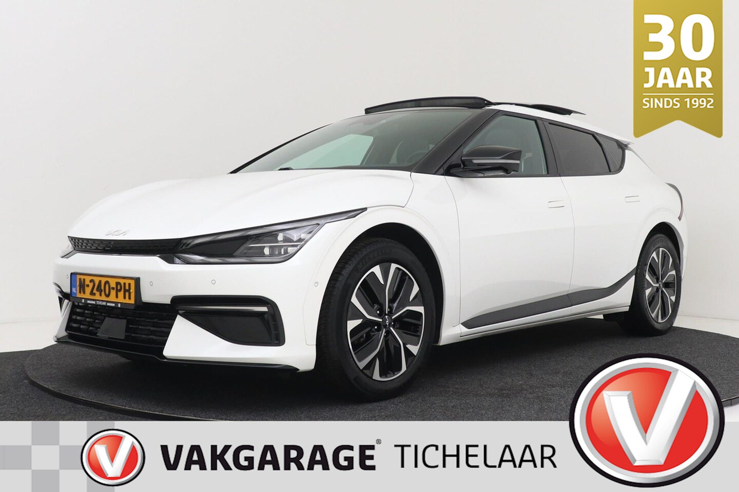 Kia EV6 - GT-Line 77.4 kWh | Panoramadak | Org NL | Head-Up | Meridian Audio | CarPlay | 360 Camera - AutoWereld.nl