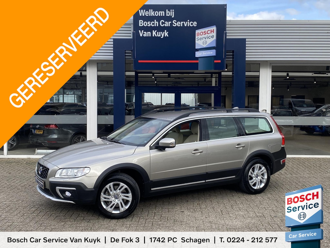 Volvo XC70 - 2.4 D5 Nordic+ / Automaat / NL-Auto / Vol-Leder / Dealer-Onderhouden / 1e-Eigenaar / Stand - AutoWereld.nl