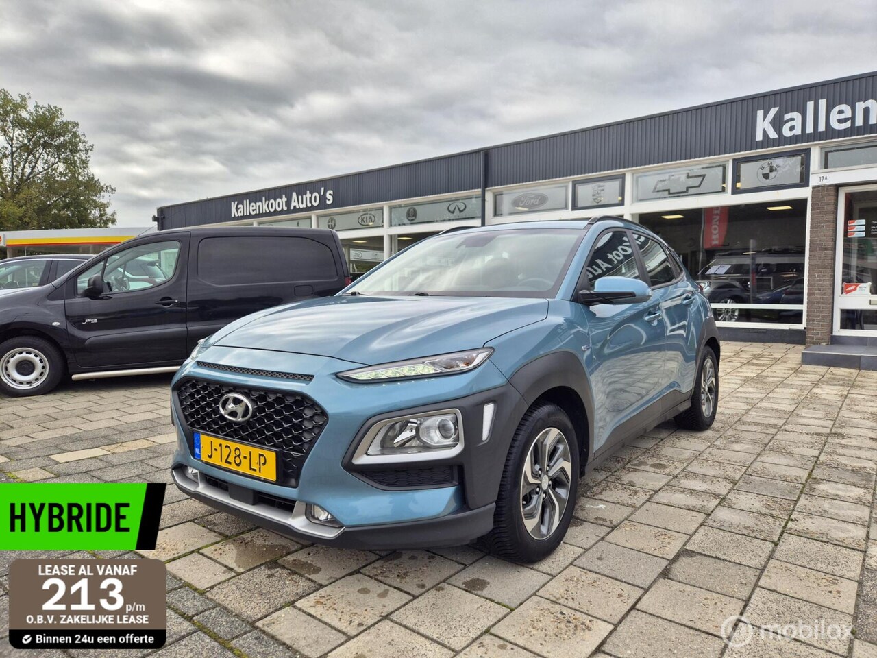 Hyundai Kona - 1.6 GDI HEV Comfort 1.6 GDI HEV Comfort, Trekhaak, Navi, Carplay - AutoWereld.nl