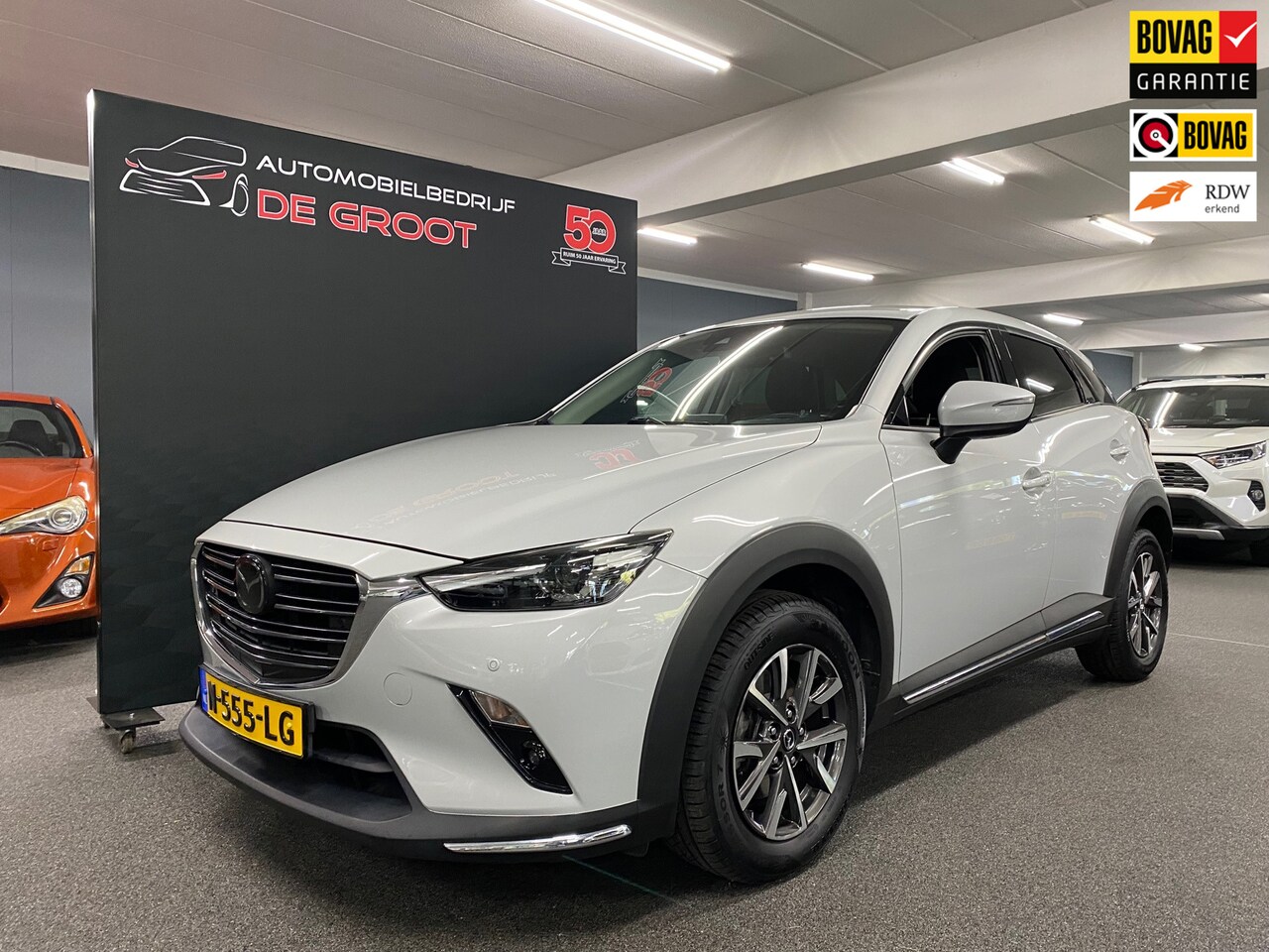 Mazda CX-3 - 2.0 SkyActiv-G 120 GT-M/ Automaat/ Lederen stuurwiel/ achteruitrijcamera - AutoWereld.nl