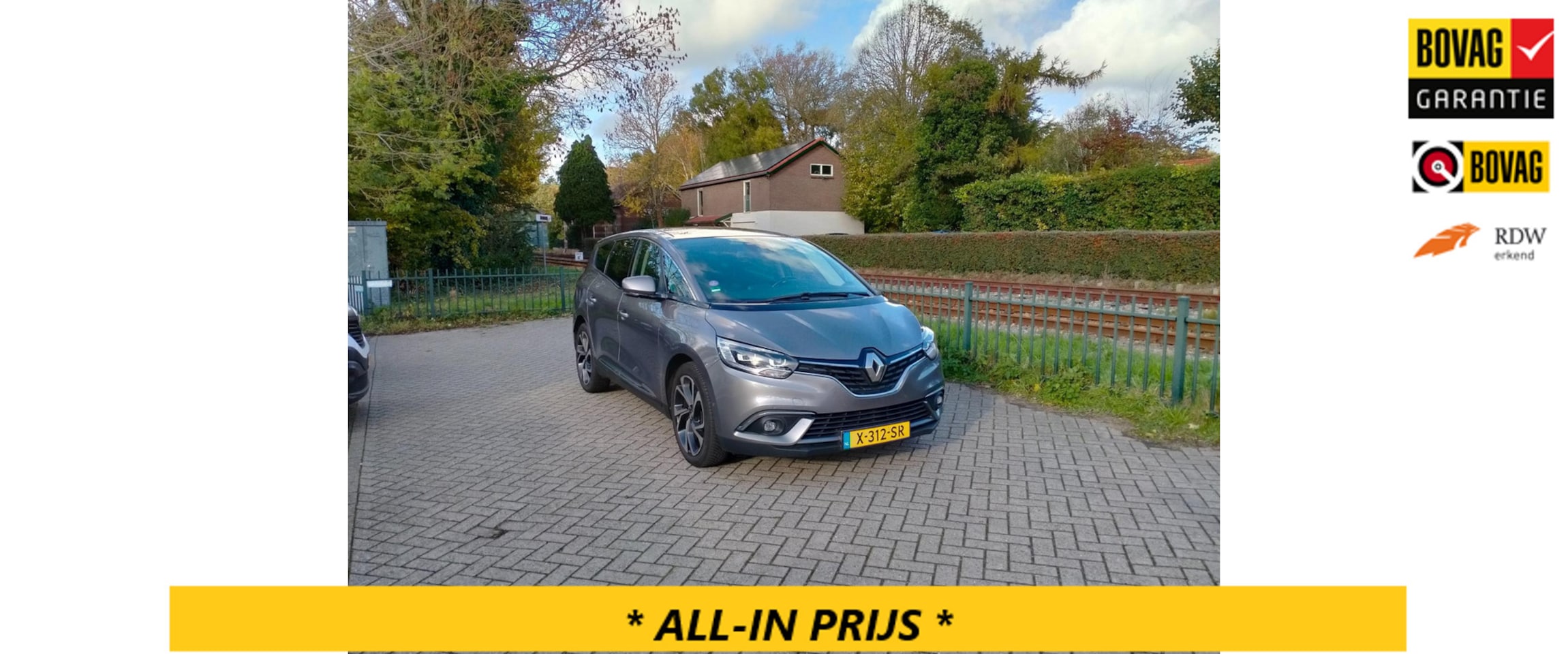Renault Grand Scénic - 1.3 TCe Intens 7pers. navi pdc camera ALLINPRIJS - AutoWereld.nl
