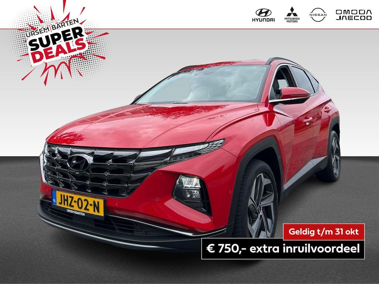 Hyundai Tucson - 1.6 T-GDI HEV Premium 1.6 T-GDI HEV Premium - AutoWereld.nl