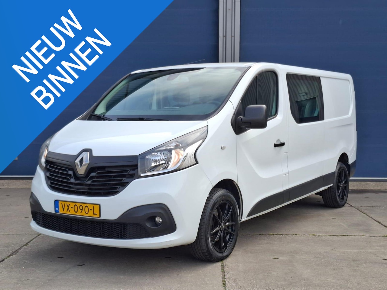 Renault Trafic - 1.6 dCi T29 L2H1 DC Comfort DUBBEL CABINE / AIRCO / TREKHAAK / N.A.P / NAVI / MARGE - AutoWereld.nl