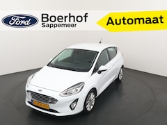 Ford Fiesta - EcoBoost 100PK Titanium | All season | Cruise I Climate I Parkeersensoren | Apple/Android