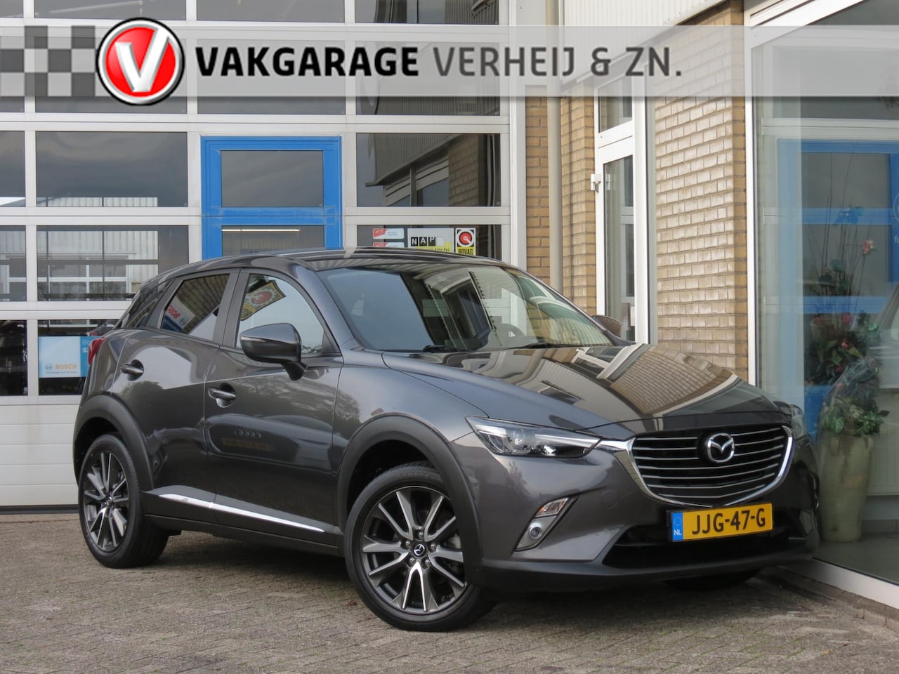 Mazda CX-3 - 2.0 SkyActiv-G 120 GT-M Camera|Vol Leder|Navi|Trekhaak|Automaat|Clima|Cruise|Key-Less - AutoWereld.nl