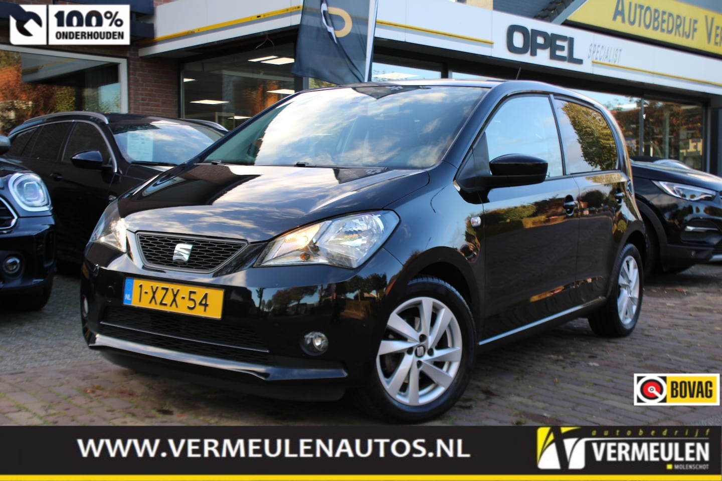 SEAT Mii - 1.0 60PK Ecomotive Sport Dynamic + 15"/ Airco/ Stoelverwarming/ Electr.pakket/ NL auto - AutoWereld.nl