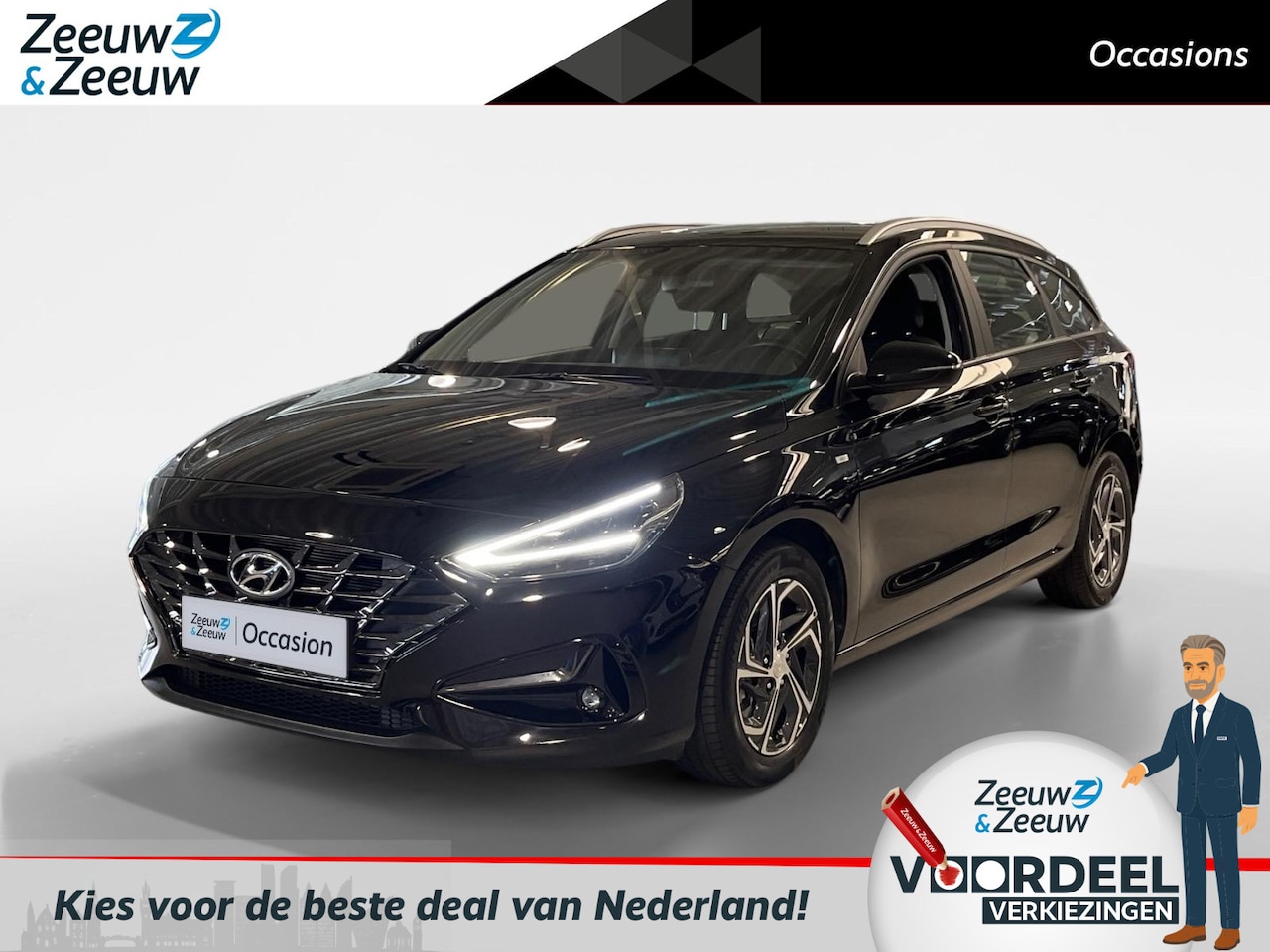 Hyundai i30 Wagon - 1.0 T-GDi MHEV Comfort Smart | Trekhaak Afneembare Kogel + 13 Polige Stekker | Apple Carpl - AutoWereld.nl
