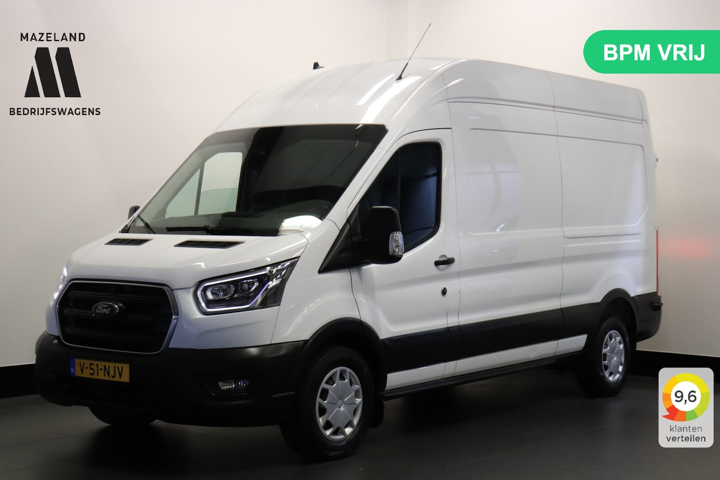 Ford Transit - 2.0 TDCI 170PK L3H3 EURO 6 - Airco - Navi - Cruise - PDC - €16.900,- Excl. - AutoWereld.nl