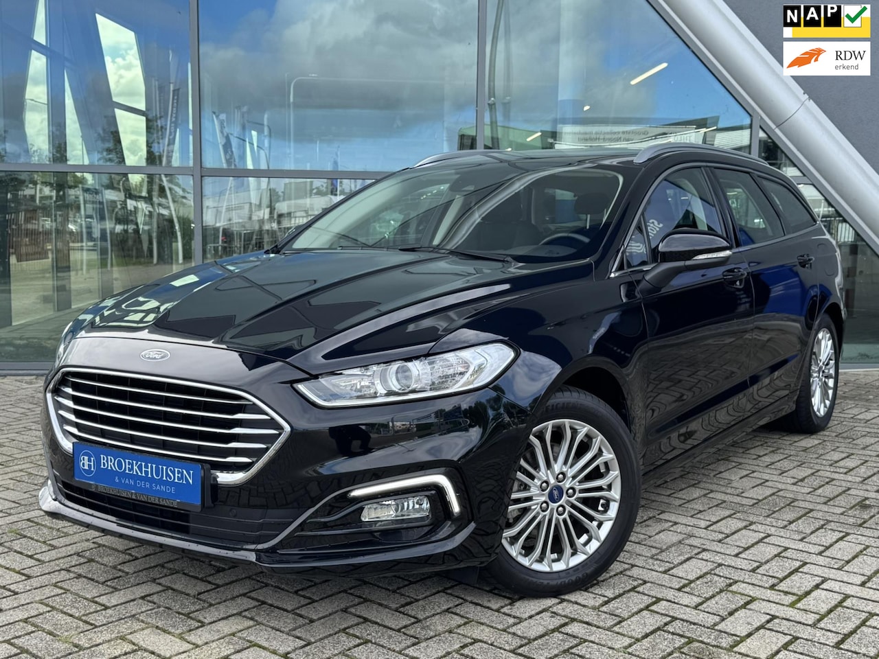 Ford Mondeo Wagon - 2.0 IVCT HEV Titanium 191pk Automaat / Stoelverwarming / Navigatie - AutoWereld.nl