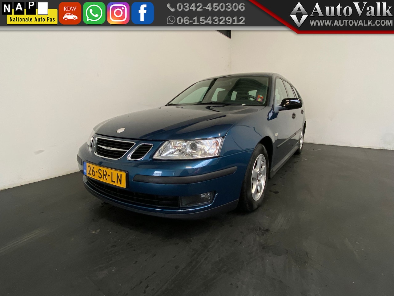 Saab 9-3 Sport Estate - 1.8t Linear APK 04-2026! - AutoWereld.nl