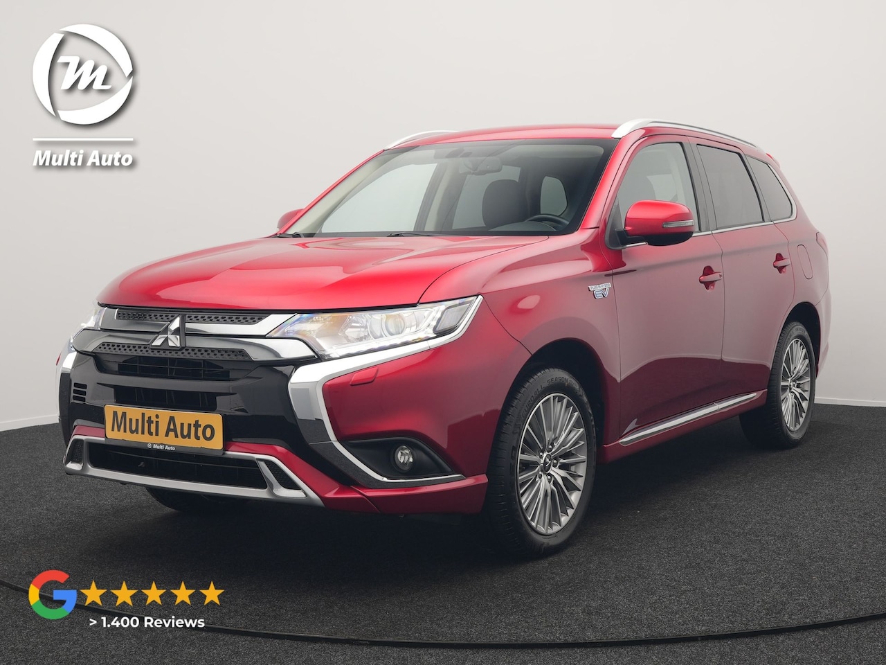Mitsubishi Outlander Sport - 2.4 PHEV Intense Plug In Hybrid 225pk Dealer O.H PHEV | Trekhaak | Camera | Lederen Sports - AutoWereld.nl