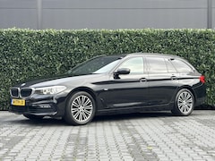 BMW 5-serie Touring - 520d Executive, PANO, EURO 6, LEDER, DODEHOEK, NAVI, ECC-AIRCO, STOELVERWARMING, TREKHAAK,