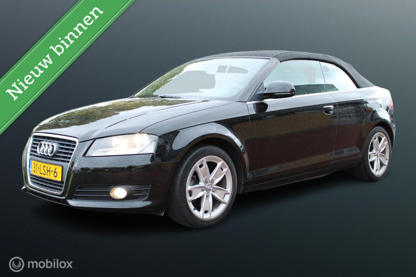 Audi A3 Cabriolet - 1.8 TFSI Attraction Pro Line 1.8 TFSI Attraction Pro Line, Pdc, Stoelverw, 17 Inch Lmv, Clima, Leder. - AutoWereld.nl