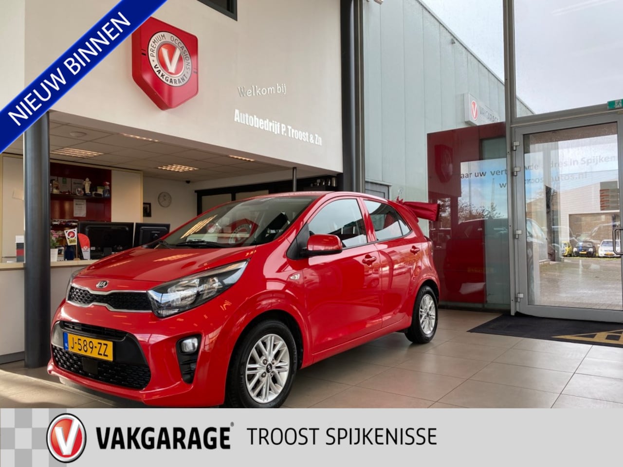 Kia Picanto - 1.0 DPI DynamicLine 1.0 DPi DynamicLine,Apple Carplay /Andriod Auto,Achteruitrijcamera,Instrumentenpaneel Digi - AutoWereld.nl