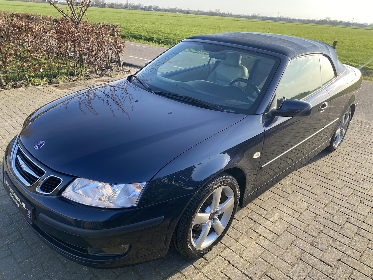 Saab 9-3 Cabrio - 1.8t Vector Eerste eigenaar. Top kleuren combinatie! - AutoWereld.nl
