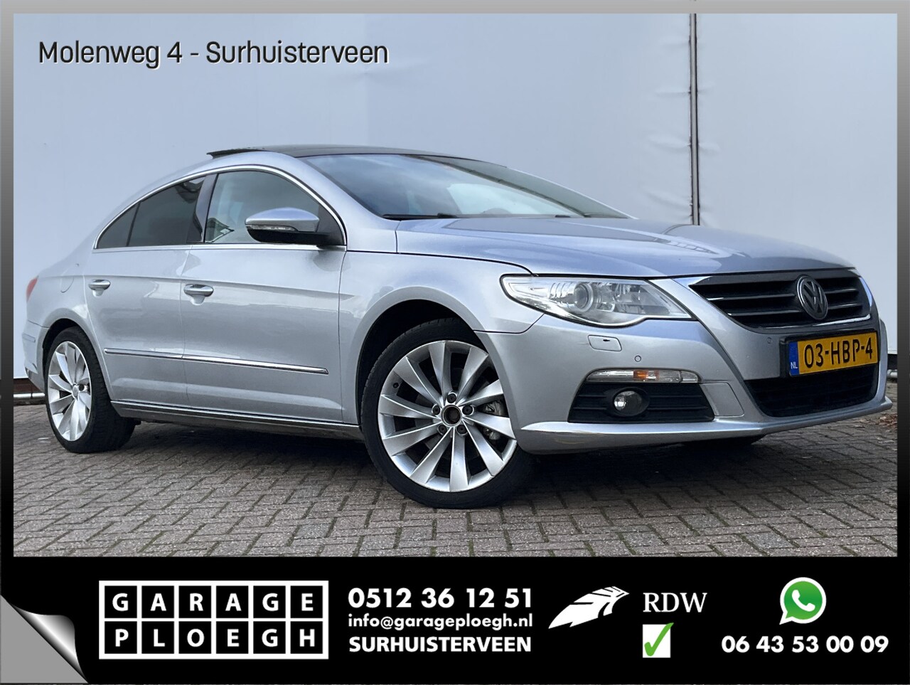 Volkswagen Passat CC - 1.8 TSI 4-Pers Pano Nav/Cruise Stoelverw Bluetooth NL-Auto Voll.Onderhouden! - AutoWereld.nl
