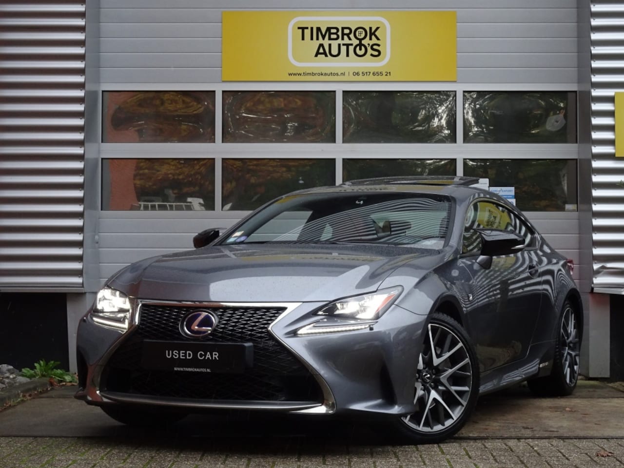Lexus RC - 300h F-Sport 223PK *Dakje/Triple LED/Stoelventilatie/Dealer-OH* - AutoWereld.nl