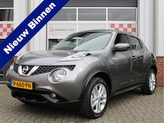 Nissan Juke - 1.6 Acenta Automaat /NAVI/Climate/Cruise control/PDC/LED/17'LM/Bluetooth/ISOFIX/USB+AUX/Do
