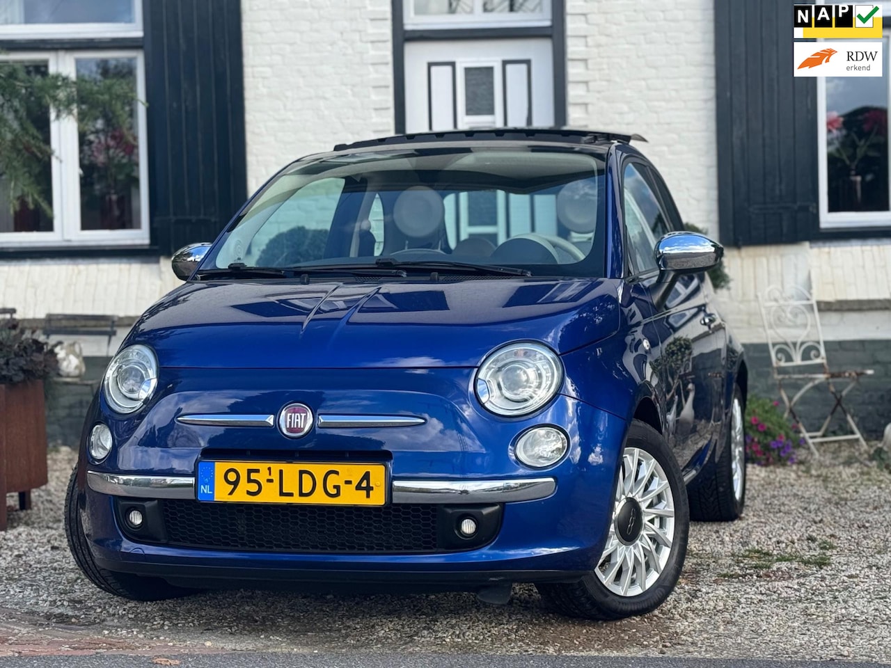 Fiat 500 - 1.2 Lounge|Automaat|Panoramadak|Clima| - AutoWereld.nl